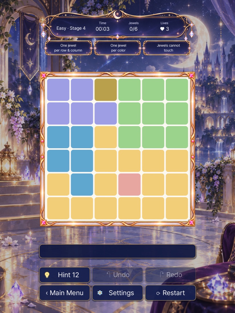 JewelDoku — Puzzle regions