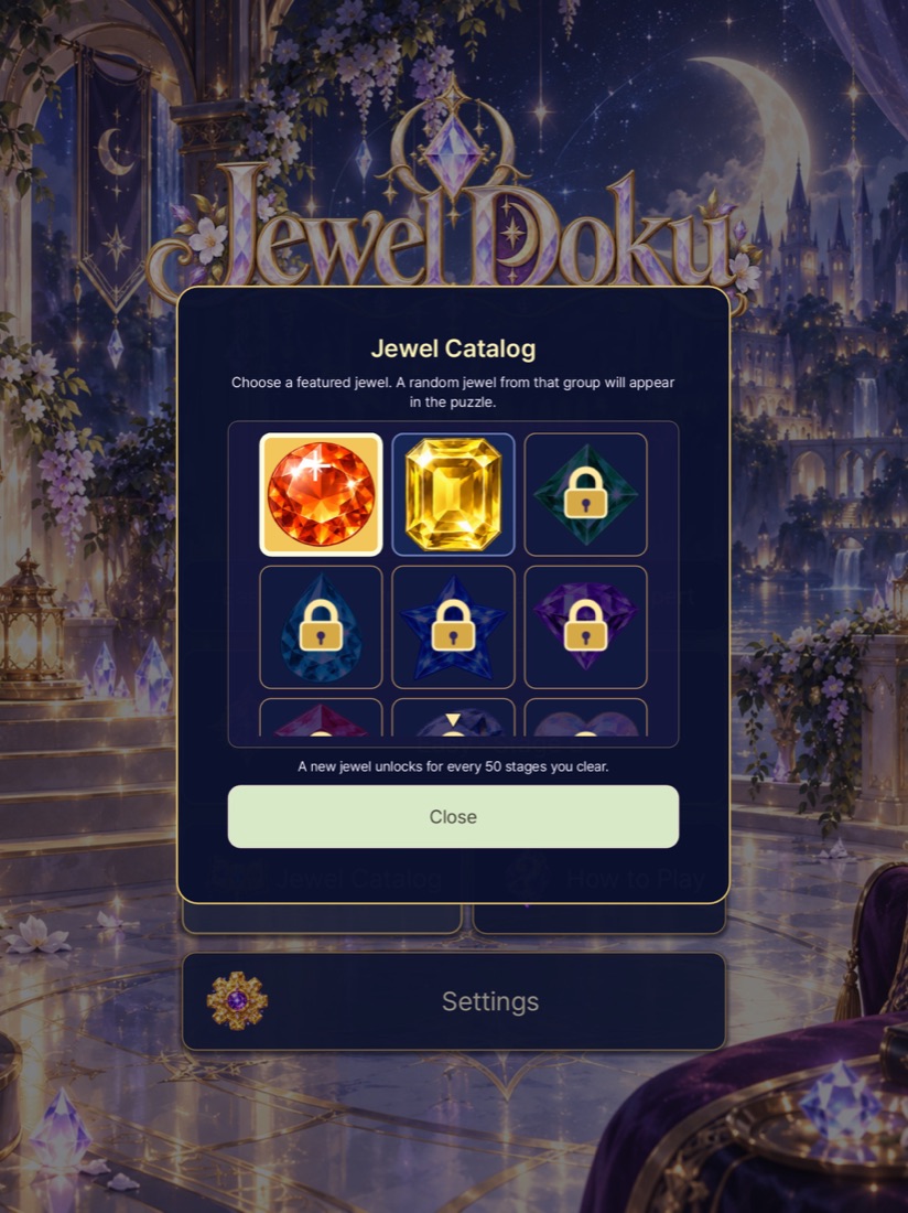 JewelDoku — Jewel catalog