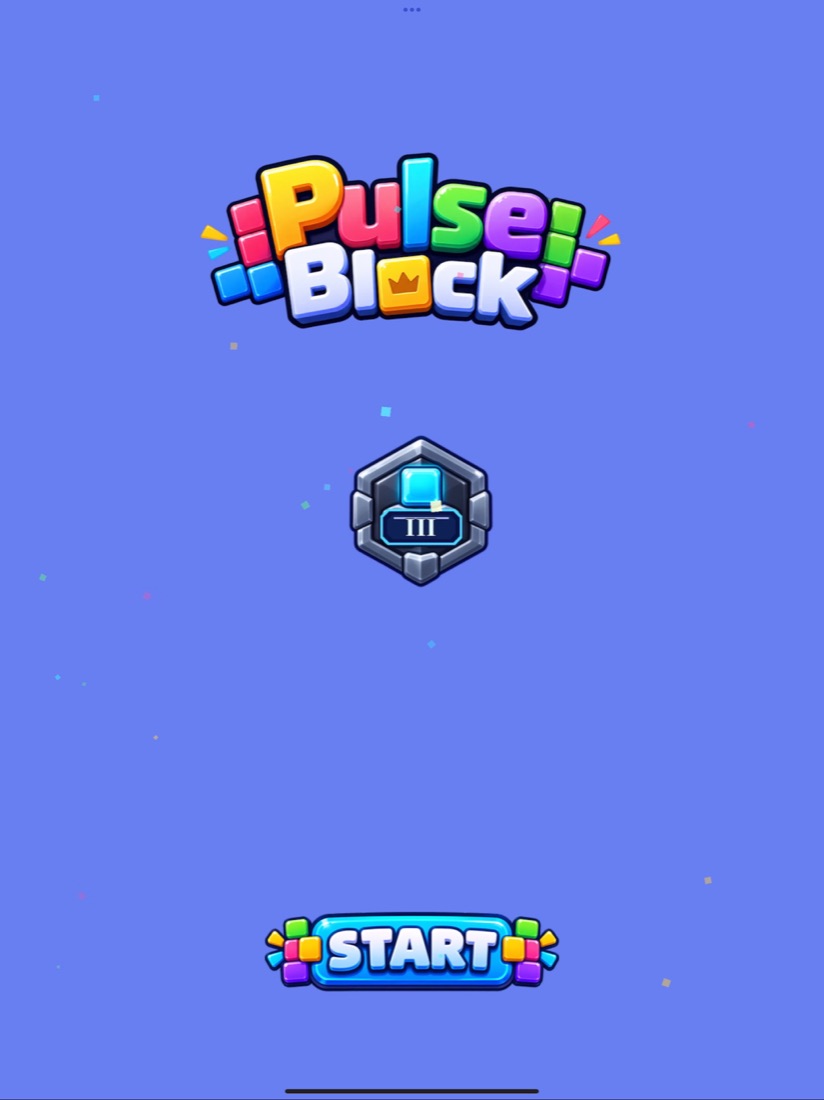 Pulse Block — Title screen